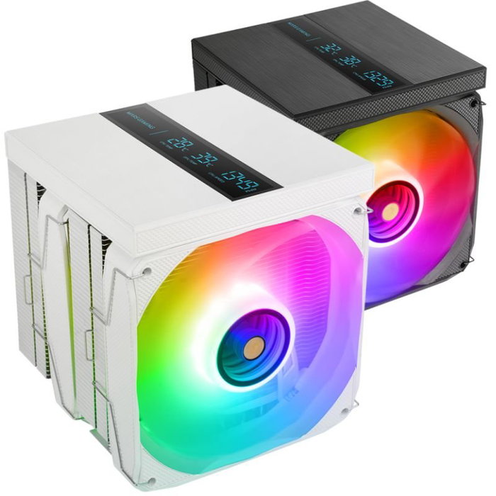 Mars Gaming MCPU-LCD PRO Blanco
